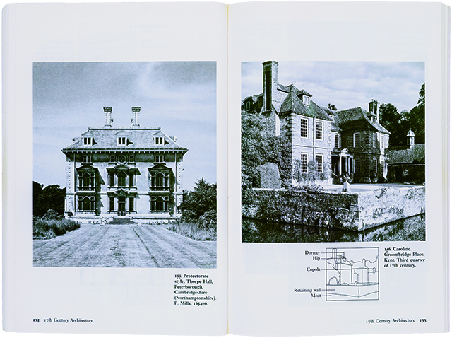 Illustrated Dictionary of Architecture, Faber and Faber, double page spread