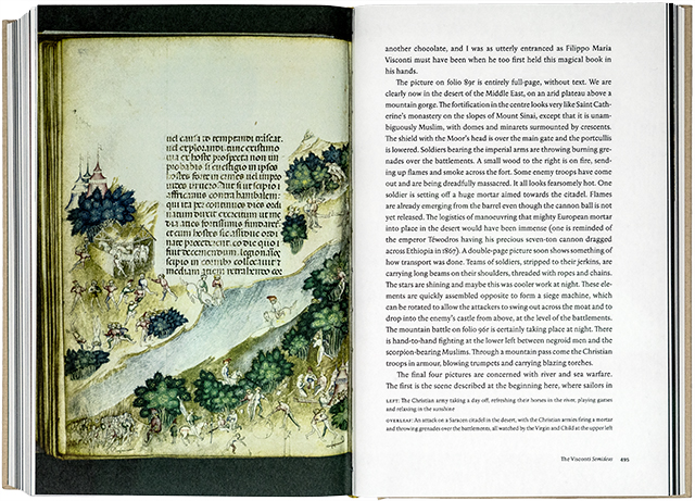 Meetings with Remarkable Manuscripts, Allen Lane, double page spread